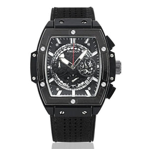 Mens'Sports Quartz Chronograph Transparent Military Watch - The Discount Market