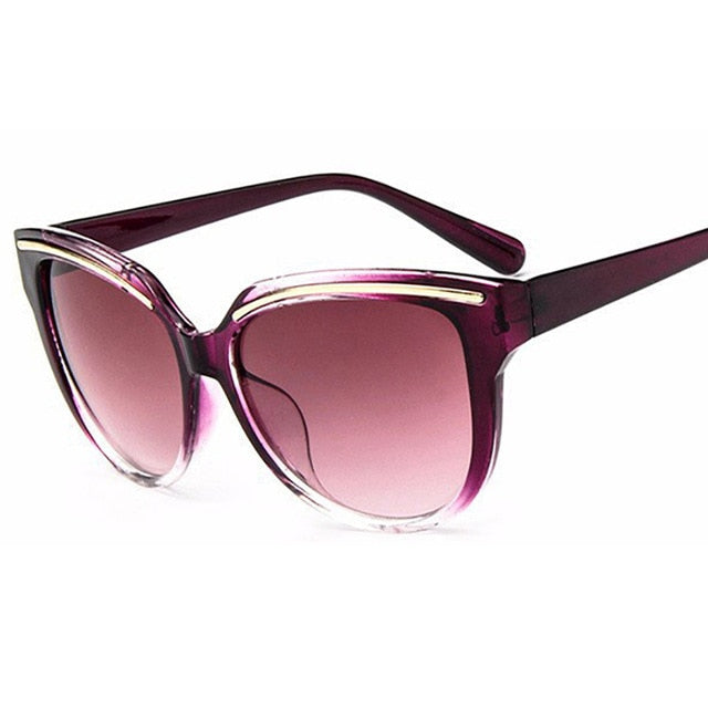 Womens brand designer vintage Cat Eye black clout goggles Glasses - The Discount Market