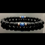 Men Bracelet Natural Moonstone Beads - The Discount Market