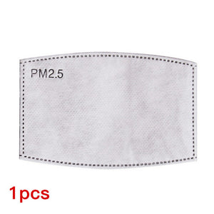 Anti Influenza, Anti Pollution PM2.5 Mouth Mask With Filter Paper - The Discount Market
