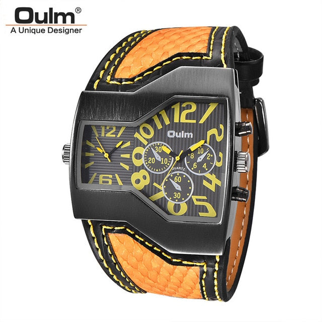 Oulm Classic Style Men's Watches - The Discount Market