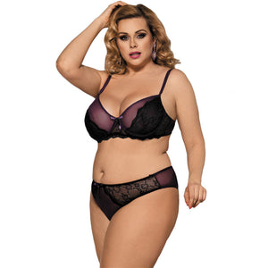 Sexy Bra And Panty Sets Plus Size