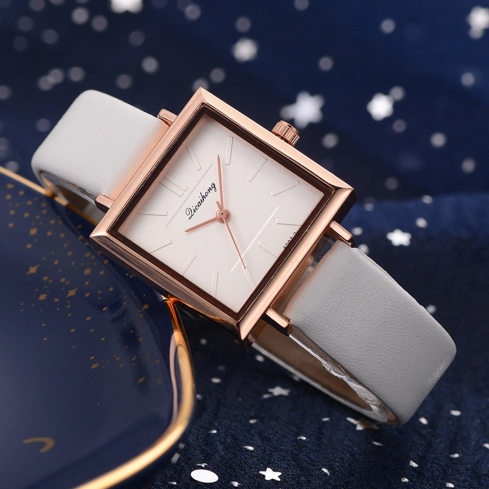 Square Women Bracelet Watch - The Discount Market